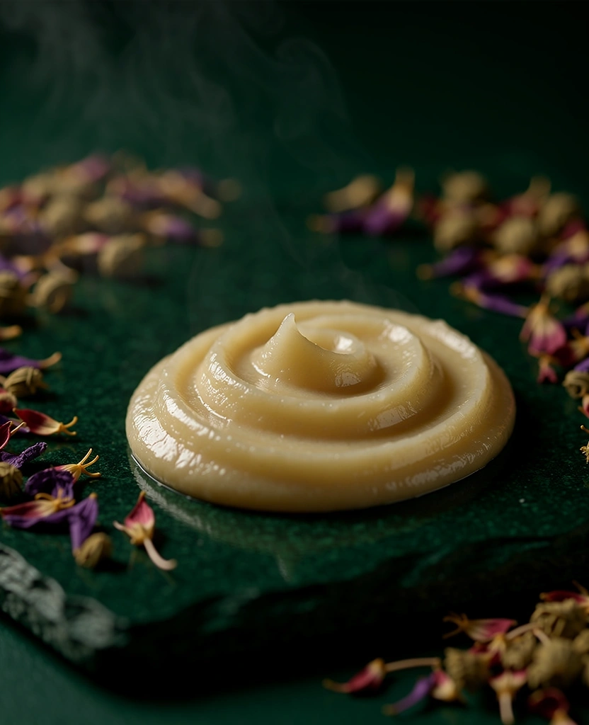 Detail of skincare texture
